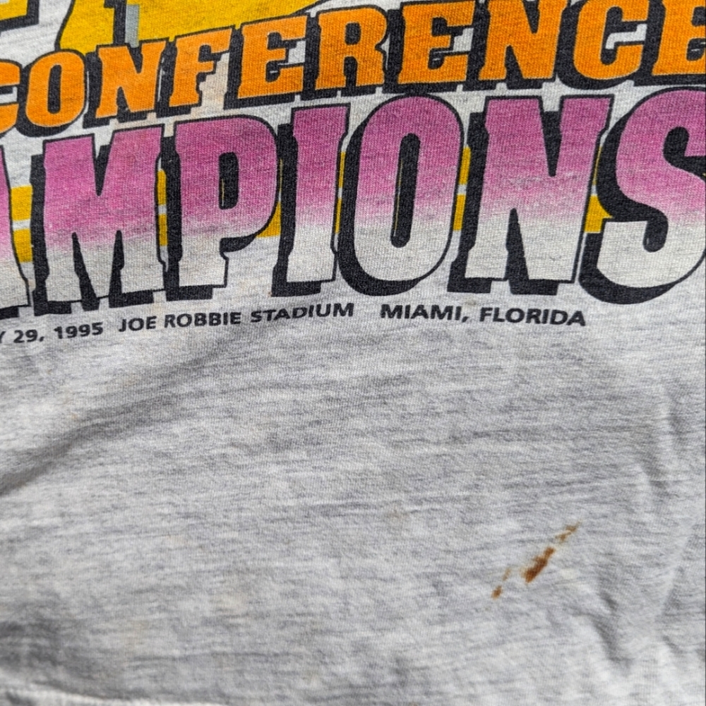 Vintage NFL San Diego Chargers 1994 AFC Conference Championship T Shirt